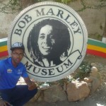 En el museo de Bob Marley en Kingston (Nov 2011)
