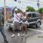 Dieguito disfruta de lo mejor del carnaval de Jamaica (Abril 2012)