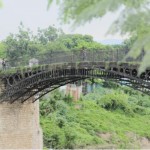 El antigua puente de hierro del Rio Cobre (1801)