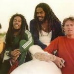 Junior Murvin, Bob Marley, Jacob Miller and Chris Blackwell - (1980)