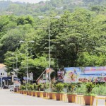 View of main road from Ocho Rios shipping pier