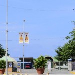 Entrance to Ocho Rios shipping pier (Nov 2012)